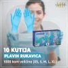 10 kutija plavih rukavica - M